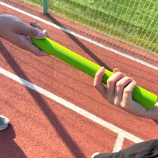 봄 나들이 고급 체육대회 계주 릴레이 바톤 달리기 바통 4 컬러 1 세트 체험학습 소풍 방학 여행