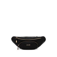 리우조 로고 디테일 집업 벨트 백