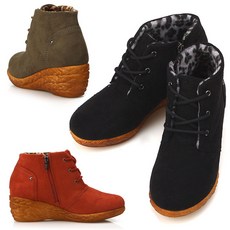 마이슈 발이편한 여성 6cm 통굽 운동화 초경량 신고벗기편한 지퍼 스니커즈화