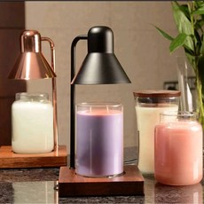 100% 네추럴우드 캔들워머 (캔들워머 본체 + 스위치 + 할로겐 전구), 3. 로즈골드