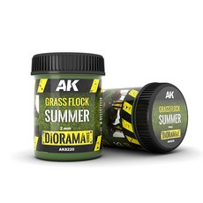 植被 - 草叢 2mm 夏 - 模型場景必備，輕鬆打造逼真自然景觀, 1個