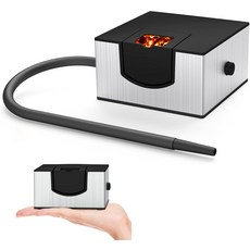 Wancle 훈제기 스모킹건 식용 훈제기 휴대용 훈제기 집이나 야외 바베큐 등