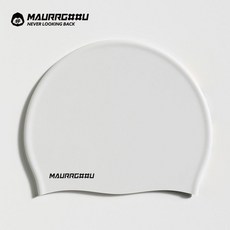 游泳帽成人女長髮防水不勒頭硅膠泳帽男兒童pu泳帽專業游泳裝備, 白色字母, 1個