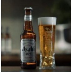 아사히슈퍼드라이 맥주잔 270ml 420ml, 1개