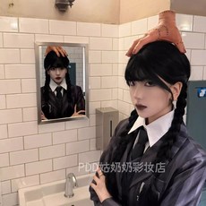 萬聖節狂歡 萬聖節服裝 萬聖節衣服 搞怪服裝 惡搞搞笑cosplay 奇葩衣服星期三play服同款衣服女