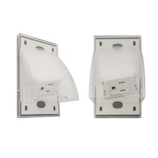 SUZONE 樹榮電工 直式免拆防滴單插座 透明防雨 單插 國際牌插座 台灣製造, 1套