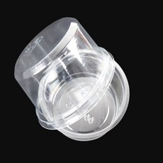 라윤앤코 원형 투명 디저트 용기 투명디저트용기