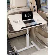 자동차테이블 접이식 차량용 뒷자석 책상 간이식탁 노트북, 블랙 40x28 있음 소형 중형, 1개