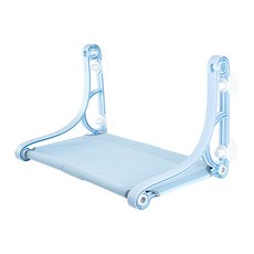 新款掛式貓吊牀吊籃貓窩貓咪窗戶鞦韆吸玻璃盤式掛窩窗臺寵物用品, 1個, 藍色