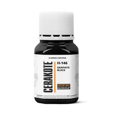CERAKOTE H-Series Graphite Black 4 oz. Tester (H-146T) - Durable High Performance Ceramic Coating, CERAKOTE H-Series Graphite Bla