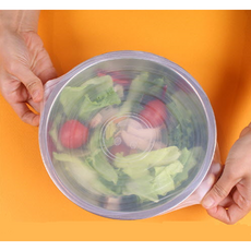 [NPE 실리콘 뚜껑 랩 덮개] 사이즈선택가능 만능 에코 주방 반찬 밀폐 밀봉랩 신선, 16cm, 1개