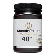 500g 40MGO 홀랜드앤바렛 마누카팜 마누카허니 마누카꿀 프리미엄꿀 holland and barrett Manuka Pharm 40 MGO Manuka Honey, 250g, 1개