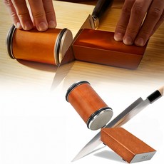 롤러 칼갈이 다이아몬드 숫돌, 1개, 브라운