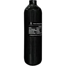 투싱 카본 파이버 에어 탱크 11L 67Cu 4500Psi PCP HPA 가스 실린더 스쿠버 다이빙 병 공기 소총 총구 M1815