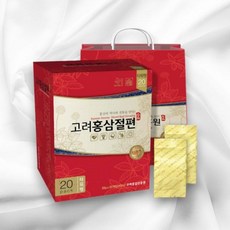고려홍삼진흥원 고려 홍삼 절편 타워형 20g 20개입 총400g, 400g, 1개
