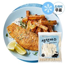달디단마켓 글로벌 냉동 생선까스 1.2kg 업소용 대용량 흰살 커틀렛 튀김, 1개