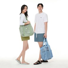 안다르 메쉬 포켓 비치백 169672, F, 스카이블루[EOTBG-05LBL]