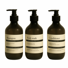 디나인 1+1+1 욕실 디스펜서 샴푸통 용기 500ml 3종세트 샴푸걸이 포함 샴푸공병, 3개, 블랙500ml