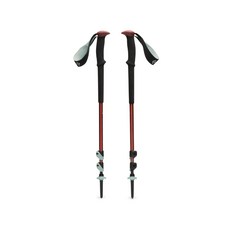 Black Diamond S25 TRAIL TREKKING POLES 登山杖 1對2支 輕量化 堅固耐用 可調節長度, IRON RED 鐵紅,100 -140 cm (1對), 1個
