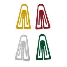 바이트 컬러 책갈피 북마크 북클립, 50개, 혼합