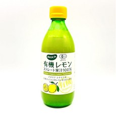 비오카 유기 레몬 스트레이트 과즙 100% 360ml, 1개, 1개입, 1g