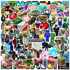 마인크래프트 스티커 굿즈 100pcs, 1개, 100매