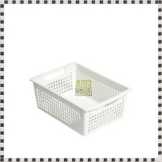 바스켓 5호 화이트 보관함 수납함 보관박스