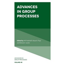 (영문도서) Advances in Group Processes Hardcover, English, 9781837974771