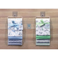 樂活先知 美國 Mary Jane Buster 嬰幼兒 新生兒 包巾四入組，柔軟親膚，多功能用途，可愛圖案設計