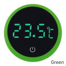 수족관온도계 미니 전자부품 수중 무선 디지털 수족관 온도계 LED 디스플레이 전자 물고기 탱크 수온 측정 제어 온도 측정기 게이지, green