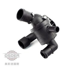 OSDER 奧斯德 VAG 03L121111AD 節溫器總成 水龜座 適用於 Audi A4 A5 A6 Q5, 1個, 副廠精品