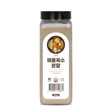 쿡앤딱 해물육수 분말 가루 국물요리 파우더 찌개 칼국수 우동 볶음밥 볶음면 국 탕 찜 다시 멸치다시, 1개, 700g