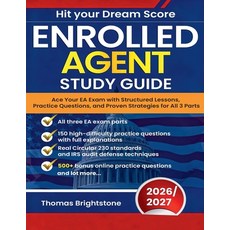 (영문도서)Enrolled Agent Study Guide 2026: Ace Your EA Exam with Structured Lessons Pract... Paperback, Odun Oladoye, English, 9798233477041