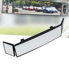 차량용 룸 미러 광각 사각지대 360도 트럭 룸 미러 각도 조절 후사경 접이식 시야 카드 확장 안전 거울