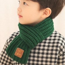 벤스투 부드럽고 따뜻한 아기 유아 니트 목도리 머플러