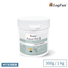 樂客 水性2KPU磁磚地板面漆 - 防水耐磨、衛浴防水、衛浴翻新 500g, 1個, 1kg(超取限3罐)