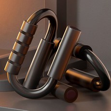 S형 푸쉬업바 푸샵바 홈트 팔굽혀펴기 기구 상체 코어운동 pro+218Hg