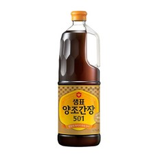 샘표 양조간장 501, 1.7L, 2개