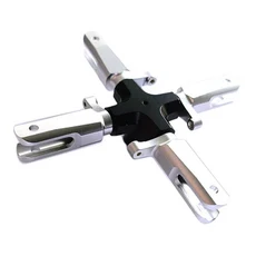 Align Trex 600 RC 헬리콥터용 DIY 금속 4 날 토크 드 테일, 04 4 blades holder