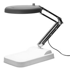 LED 스탠드 확대경 납땜 탁상 정밀 링라이트, D. 20배율 화이트유리 먼지커버포함