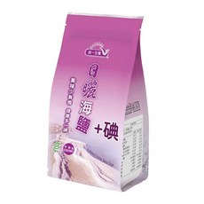 統一生機 日曬海鹽 碘450公克補充包-天然日曬、無添加碘, 450g, 1個