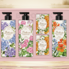 LG생활건강 명절 선물세트 보타닉 퍼퓸컬렉션 + 쇼핑백 포함, 5개