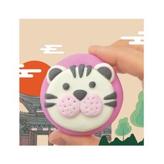 [훈민] 향기 백호랑이 비누 만들기 1인 솝클레이 호랑이 미술 교구 방과후 클레이 환경 보호 저탄소