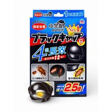 興家安速 小黑帽蟑螂餌劑 6入/盒 4倍長效 持續12個月, 1個