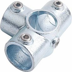 밀셀코 파이프클램프 25A 33.7mm 실버 목공용클램프