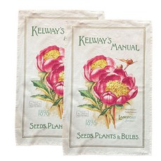 [포트메리온 매장] 울스터 위버스 RHS 티타올 2개, 1세트, Kelway's-Kelway's
