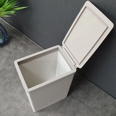직사각 소형 쓰레기통 2L 탁상용 화장대 책상 미니 휴지통