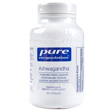 Pure Encapsulations 南非醉茄萃取膠囊, 120顆, 1罐