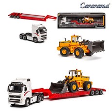 Cararama 볼보 FH12 볼보 L150C 불도저 187 모델카, 1개