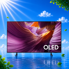 [삼성 감사 페스티벌] 삼성전자 4K UHD OLED TV, 138cm(55인치), KQ55SF8EAEXKR, 벽걸이형, 방문설치